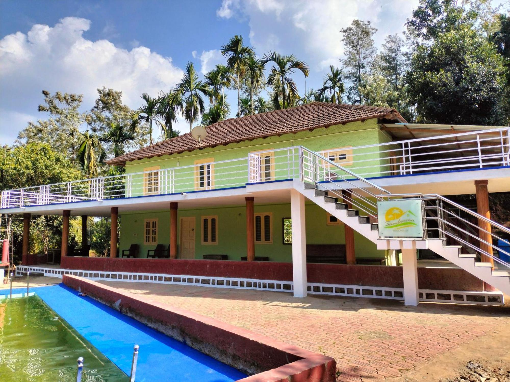 Villa Sambrama Wood House Madikeri Exterior foto