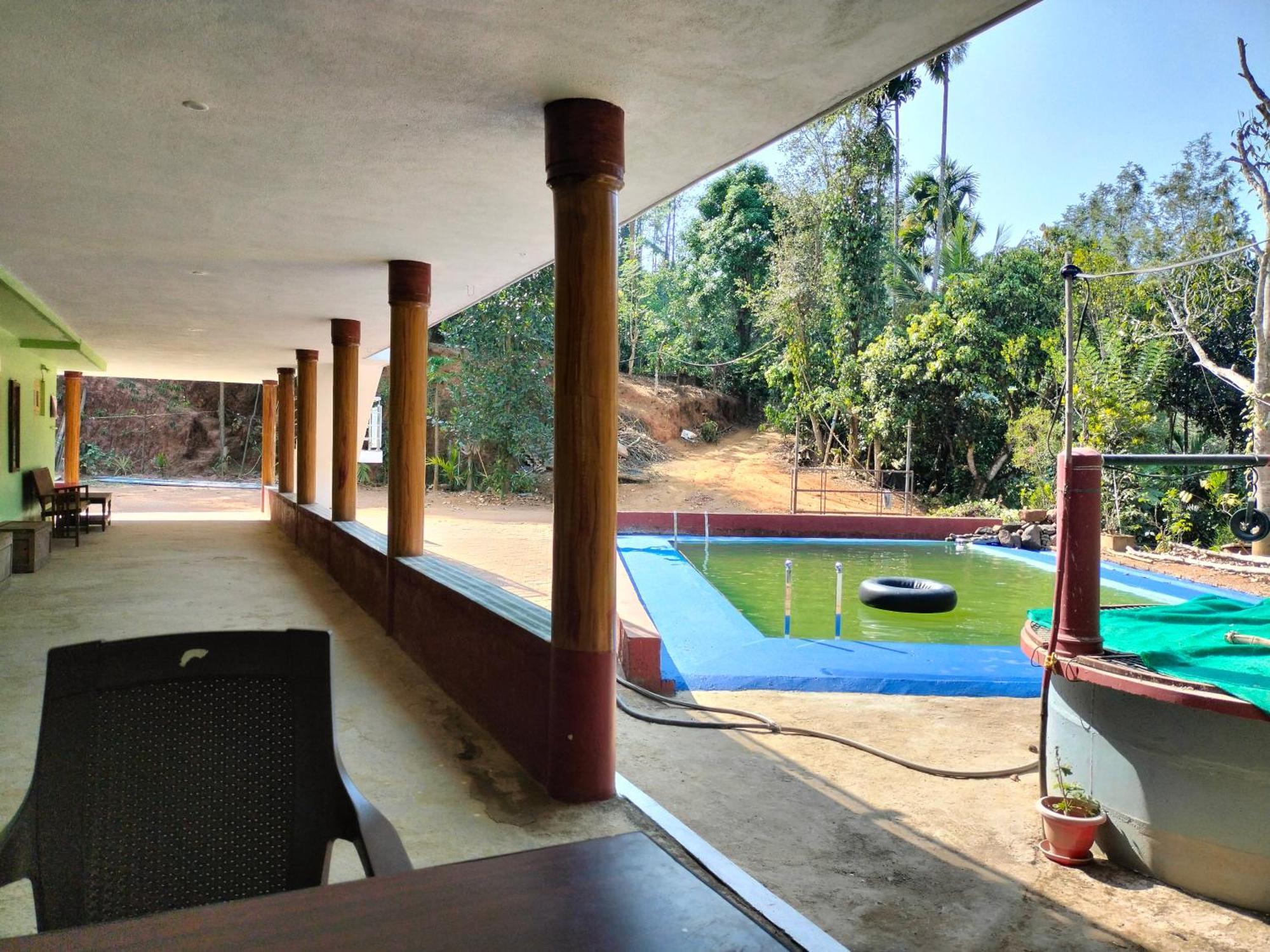 Villa Sambrama Wood House Madikeri Exterior foto
