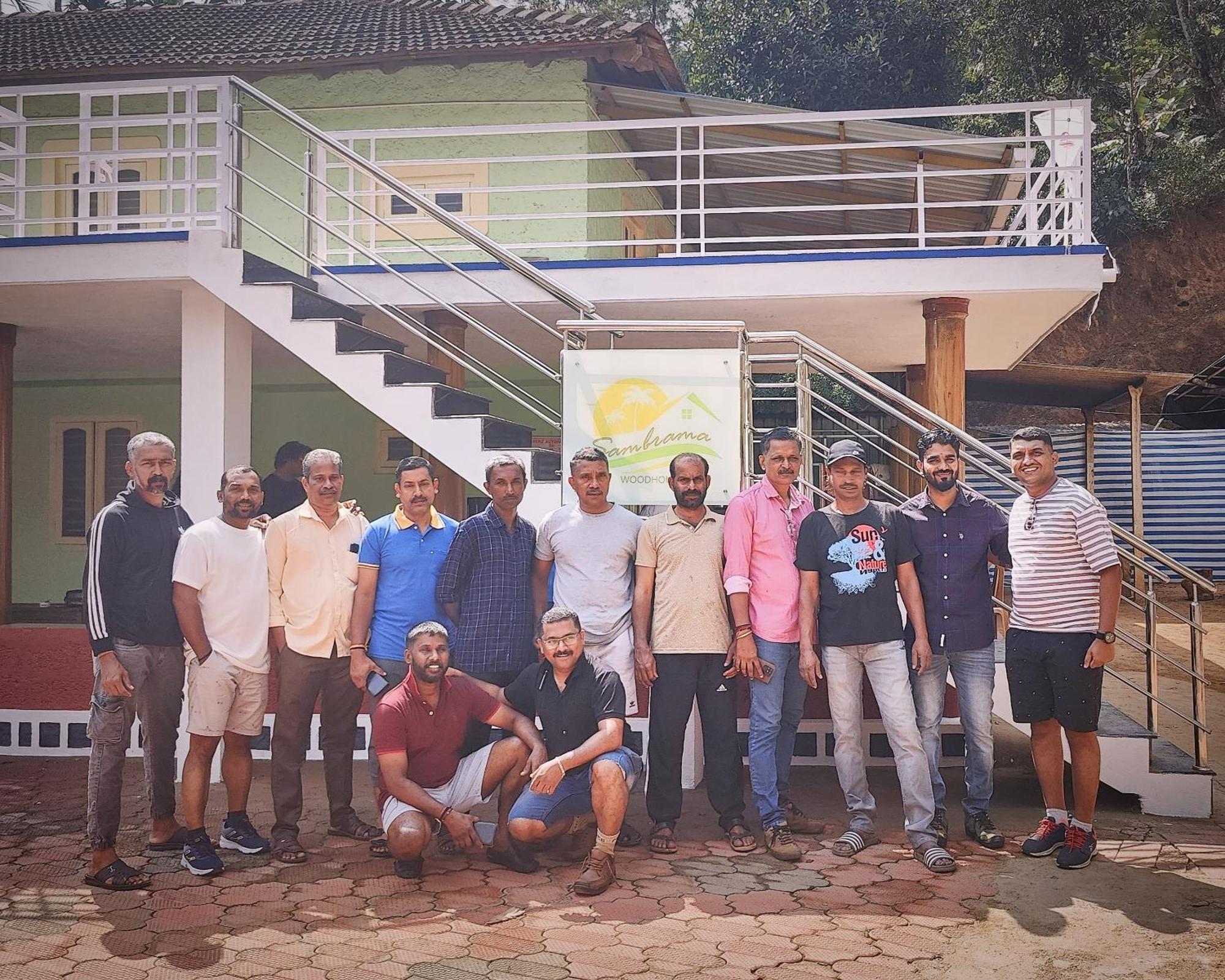 Villa Sambrama Wood House Madikeri Exterior foto